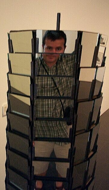 Harry at the MNAC in Barcelona (July, 2002)